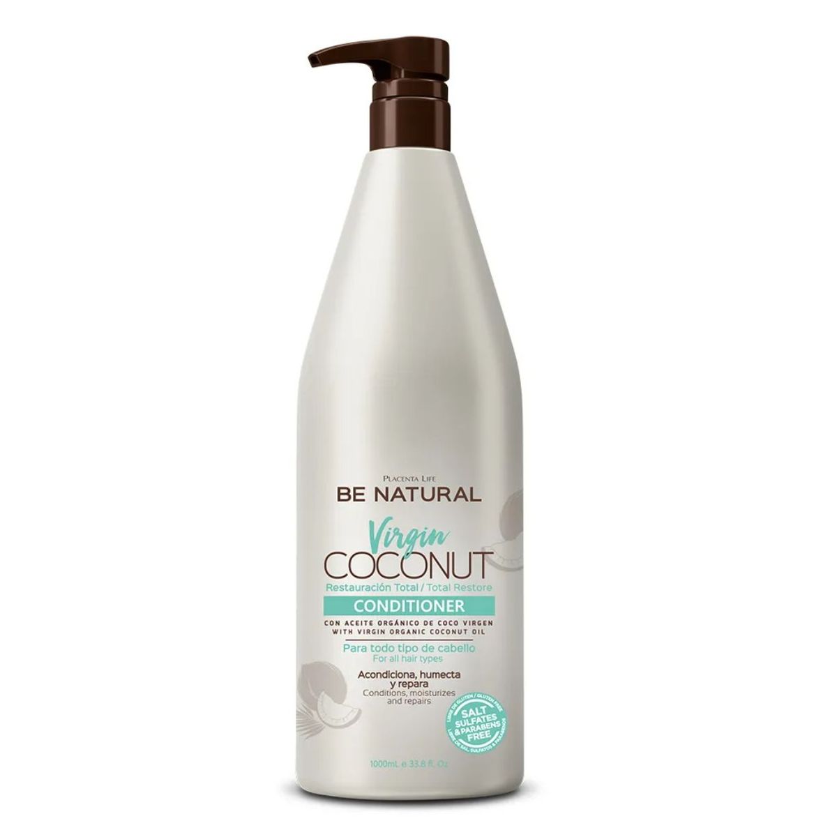 BE NATURAL - Acondicionador Placenta Life Coconut 1L