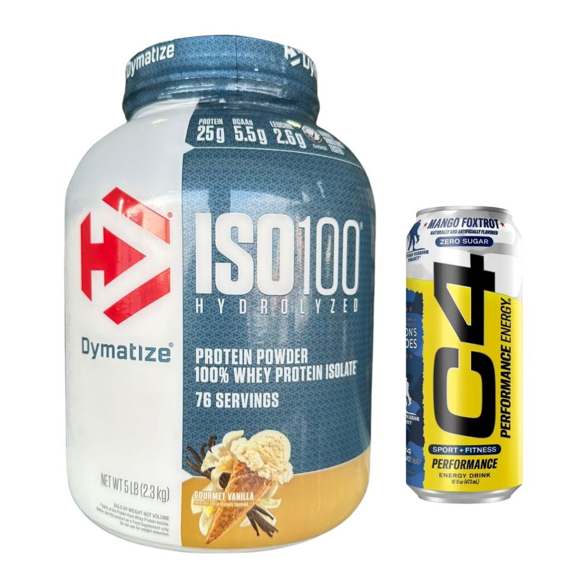 DYMATIZE - Proteina ISO 100 Hidrolizada 5 Libras Dymatize