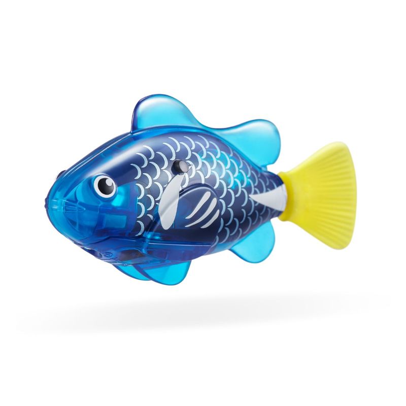 ZURU - Pez Mecánico Para Pecera Robo Fish Azul Robo Alive Serie 3