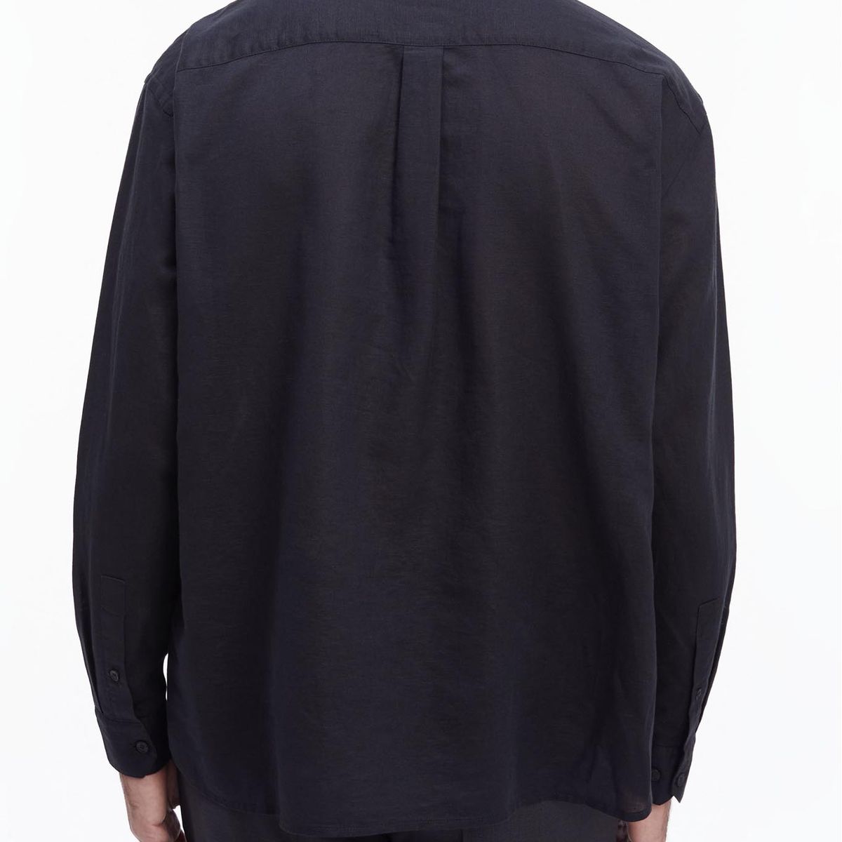 CALVIN KLEIN - Camisa Negra Esencial Para Hombre Calvin Klein