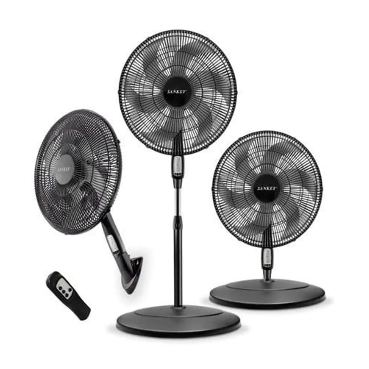 SANKEY - Ventilador Turbo Sankey 3 en 1 de Alta Potencia 90W