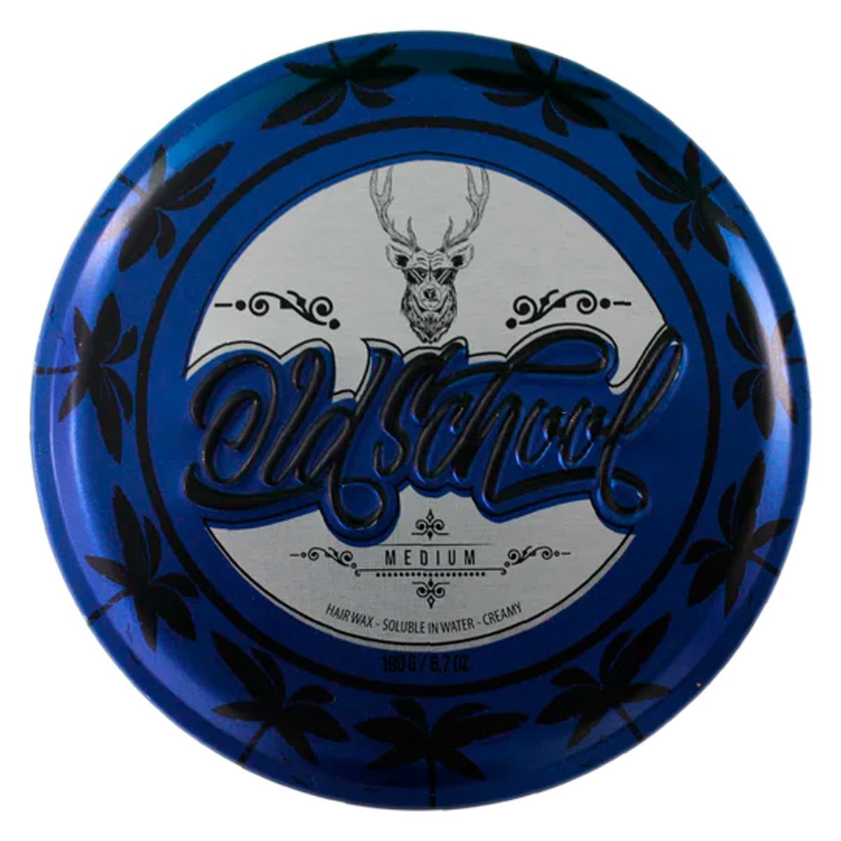 GENERICO - Cera Old School Antiácida Cuídalo Y Moldea Tu Cabello 130g Azul Cremos