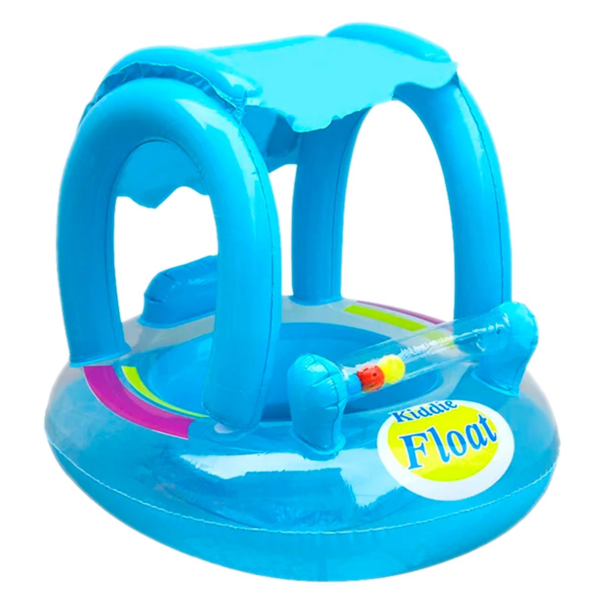 GENERICO - Bote Flotador Techo Shurkby Sonajero Bebé Original Float Azul