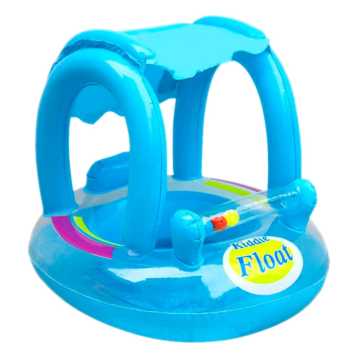 GENERICO - Bote Flotador Techo Shurkby Sonajero Bebé Original Float Azul
