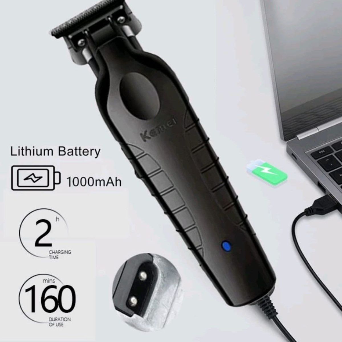 KEMEI - Maquina de Corte de cabello detalladora Kemei KM-2299
