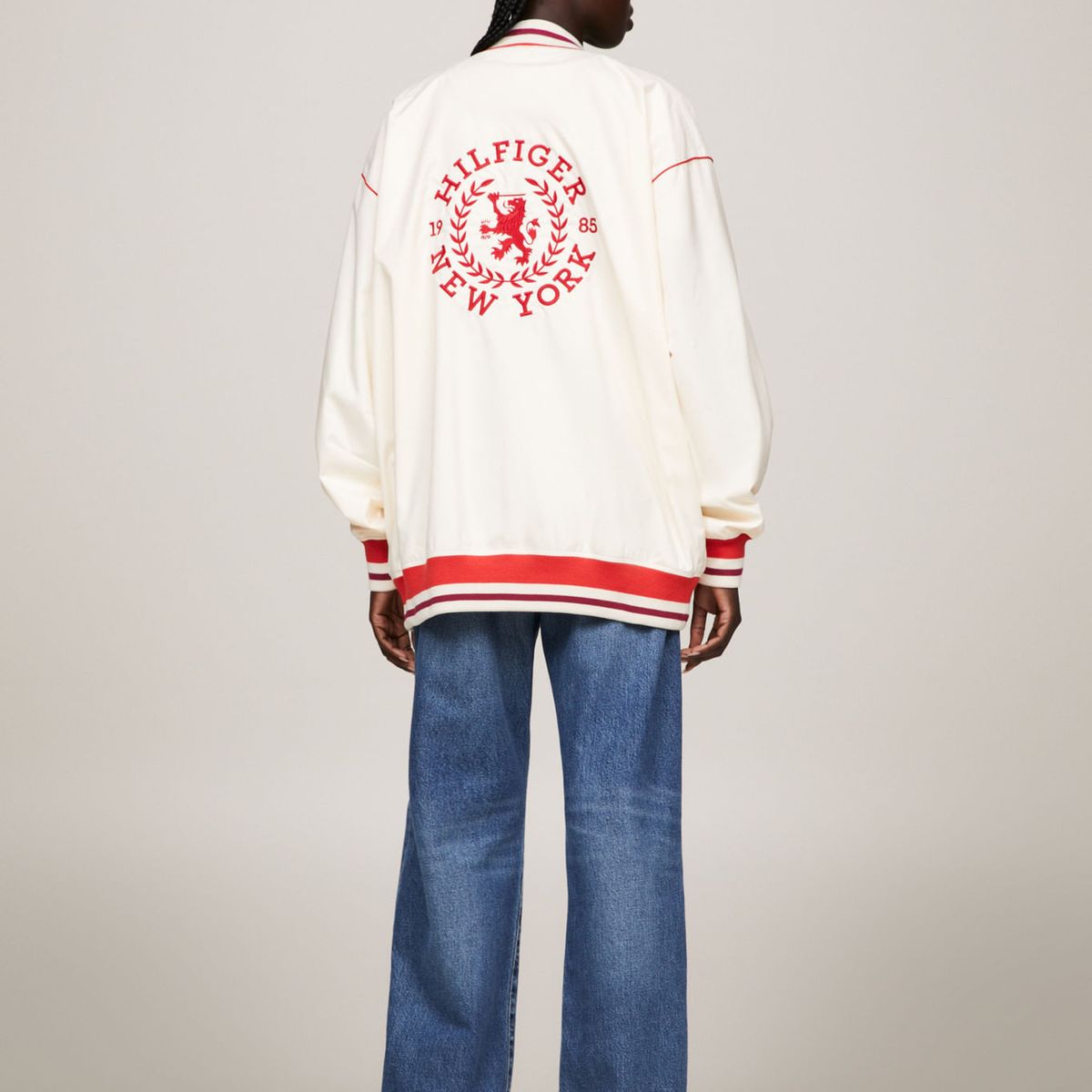 TOMMY HILFIGER - Chaqueta De Béisbol Con Escudos Th Tommy Hilfiger