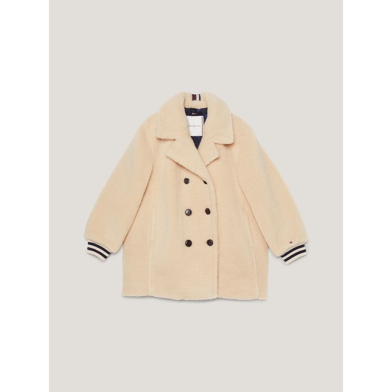 TOMMY HILFIGER - Chaquetón De Niña Amplio Botonadura Doble Tommy Hilfiger