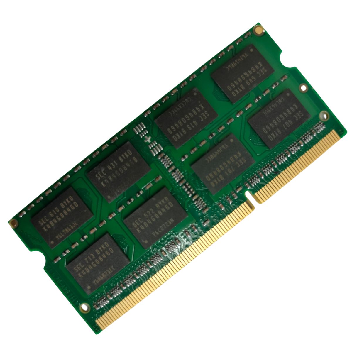 SAMSUNG - Memoria RAM DDR3L color verde 8GB 1600 Mhz Samsung para Portátil