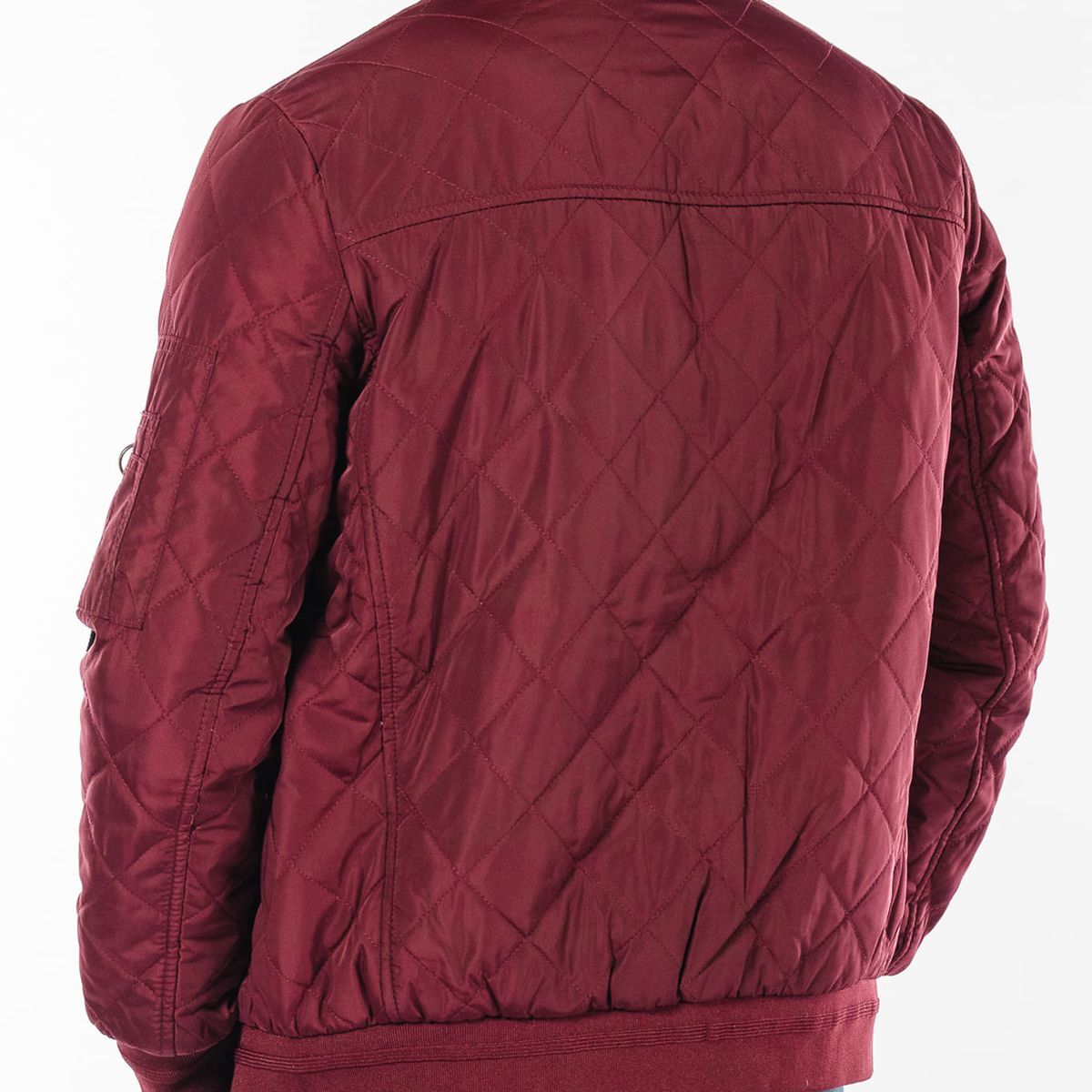 CALVIN KLEIN - Chaqueta Con Cierre Y Bolsillos Fronta Hombre Vino Tinto Calvin Klein