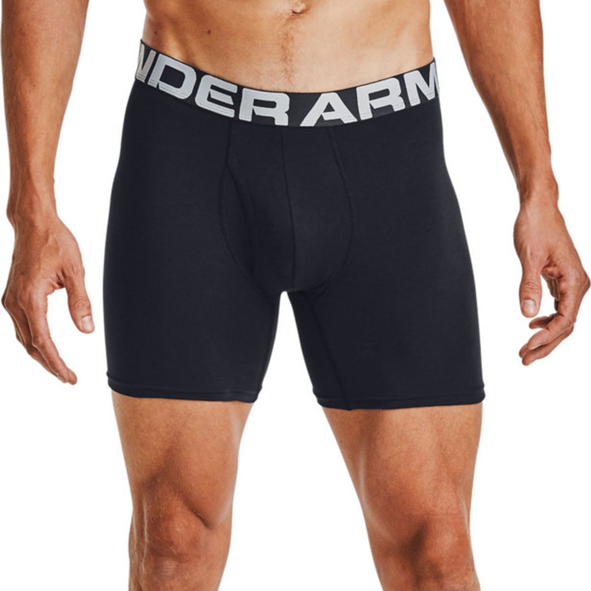 UNDER ARMOUR - ROPA INTERIOR NEGRO HOMBRE CHARGED COTTON 6I 1363617-001-N11 UNDER ARMOUR