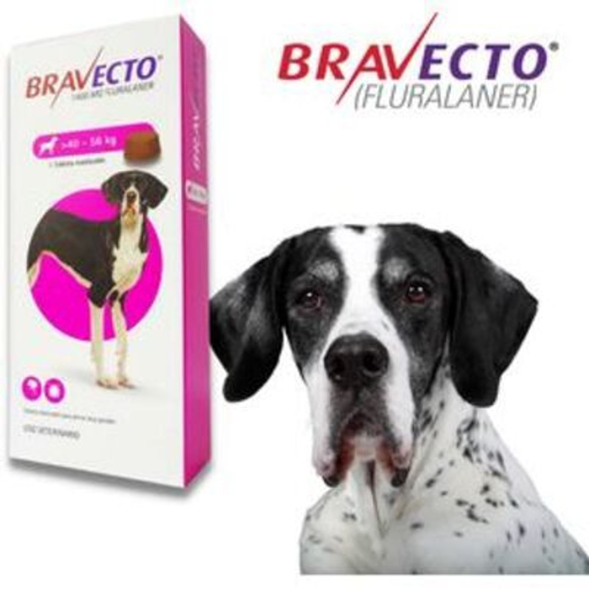 BRAVECTO - Antipulgas BRAVECTO 40 - 56 KG