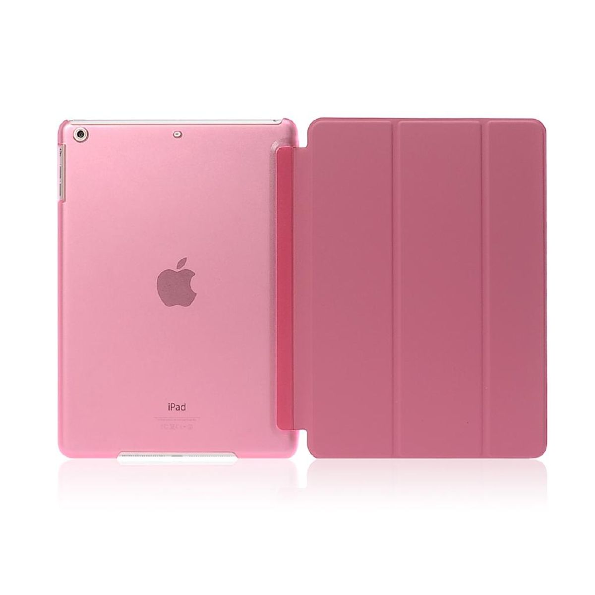 GENERICO - Estuche Protector Magnetico Tipo Smart Case Para Ipad Mini 1, Mini 2 y Mini 3 - Color Rosado