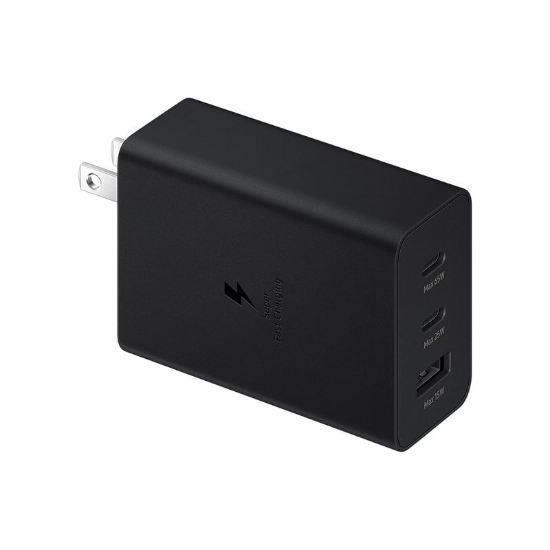 GENERICO - Cargador Carga Ultra Rapida 3 En 1 65W - Certificado
