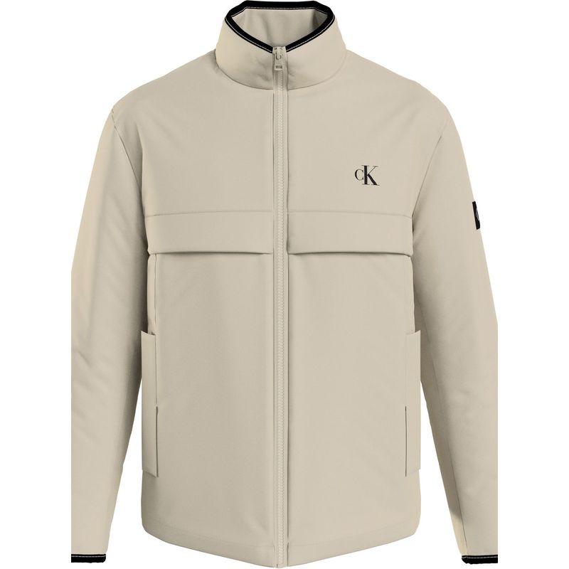 CALVIN KLEIN - Chaqueta Beige Harrington Acolchada Calvin Klein