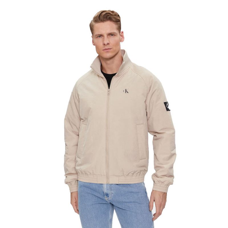 CALVIN KLEIN - Chaqueta Beige Harrington Acolchada Calvin Klein