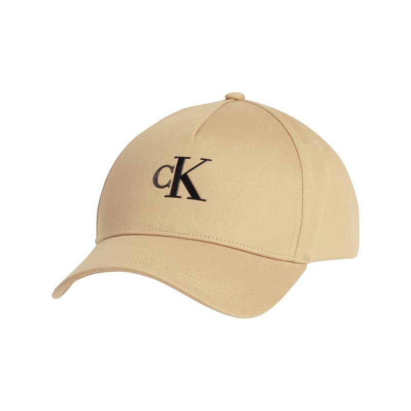 CALVIN KLEIN - Gorra Con Visera Curva Hombre Beige Calvin Klein