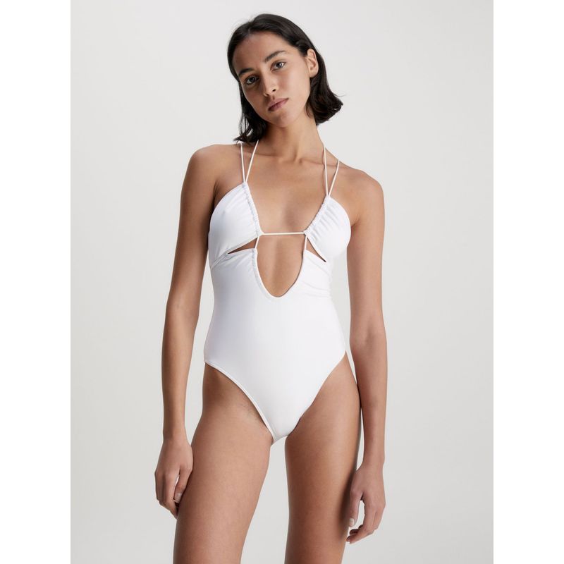 CALVIN KLEIN - Traje De Baño Blanco - Multi Ties Calvin Klein
