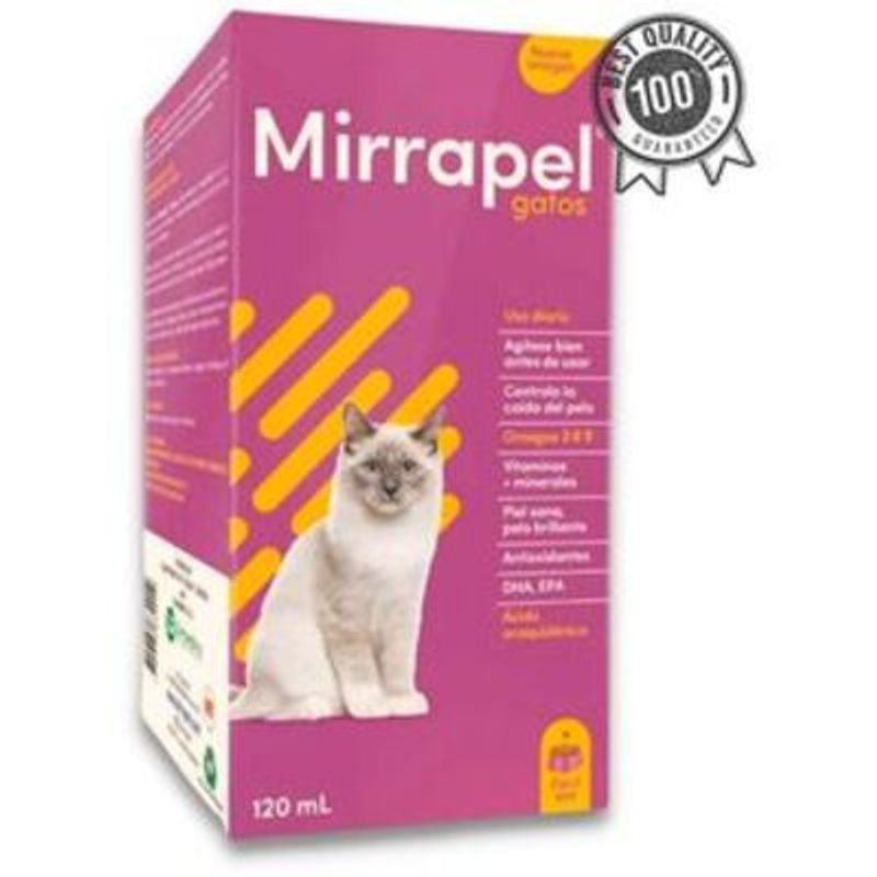 MIRRAPEL - MIRRAPEL GATOS JARABE X 120 ML