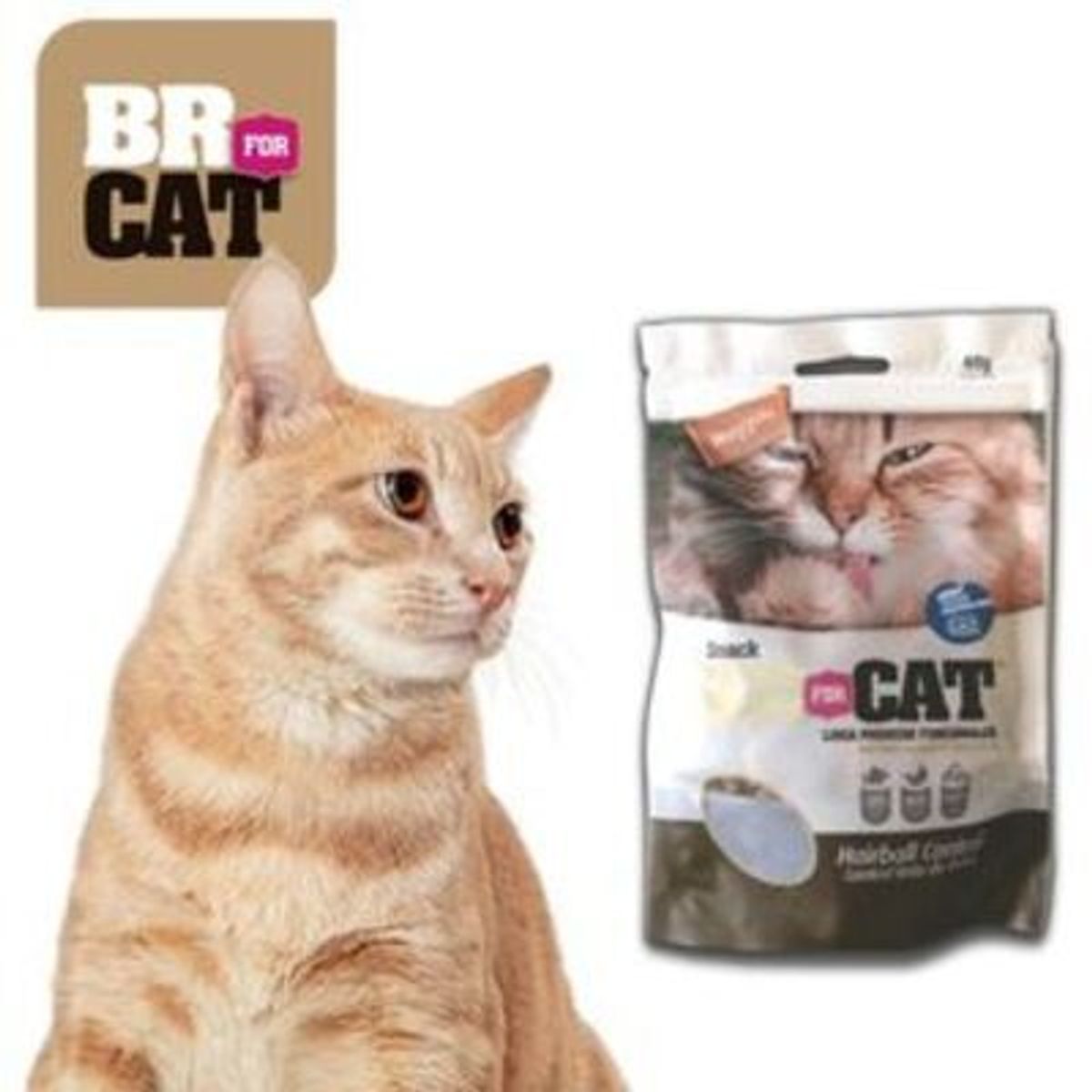 CAT CHOW - Snacks Br for Cat control bolas de pelo  350gr