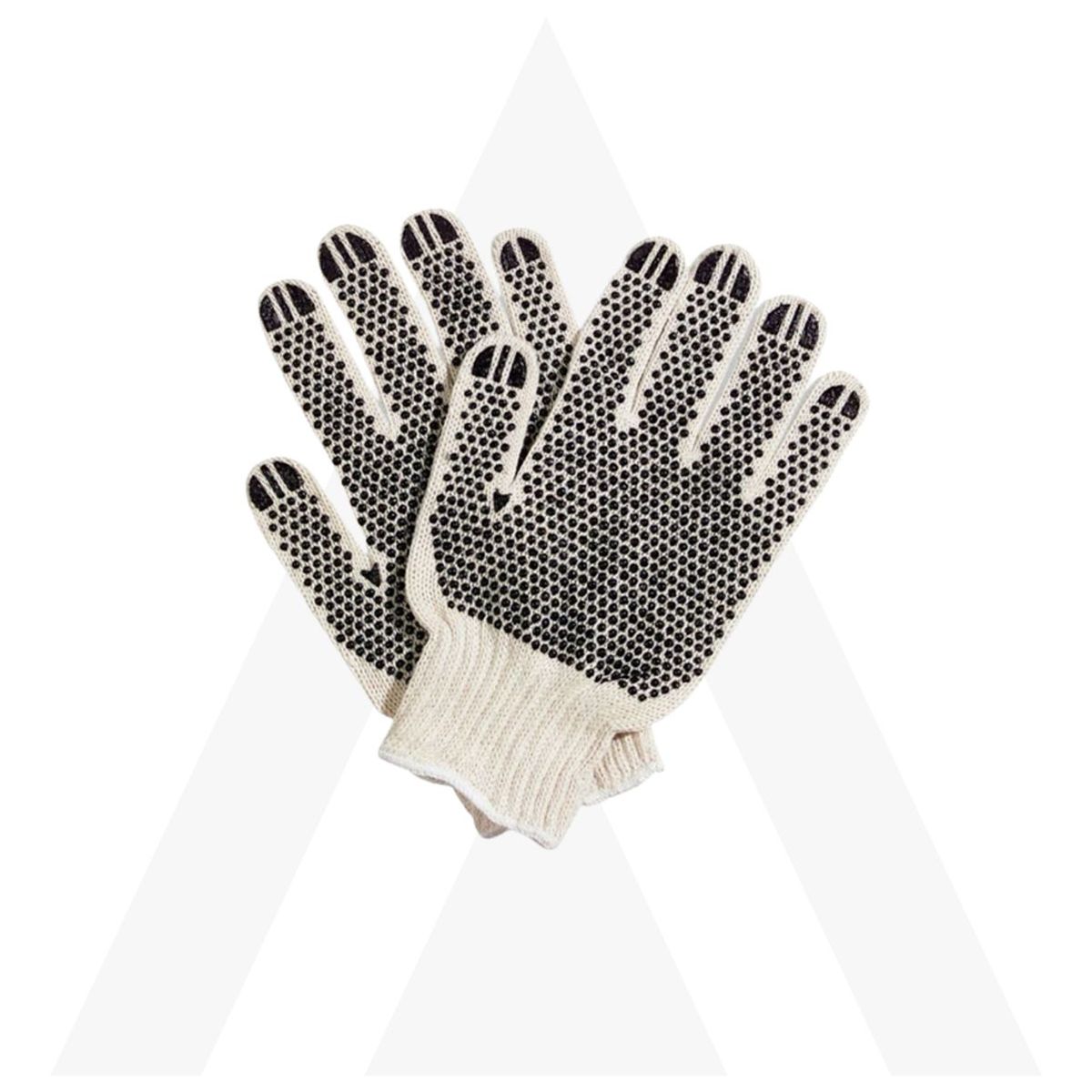 GENERICO - Guante Hilaza Algodon Pepas 2 Caras