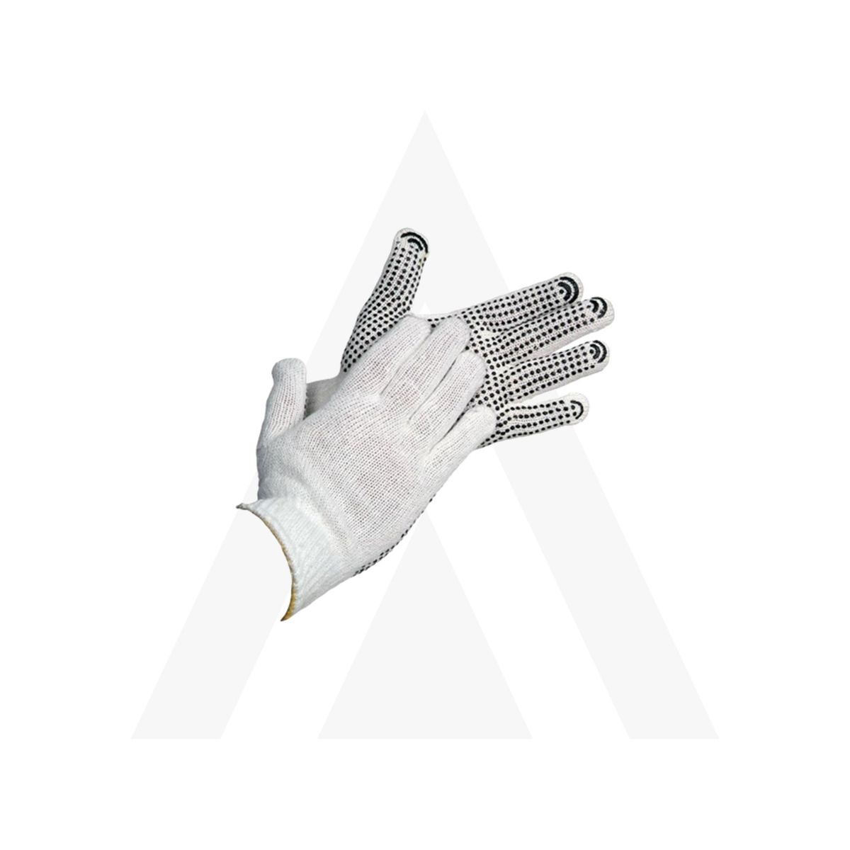 GENERICO - Guante Hilaza Algodon Pepas 1 Cara