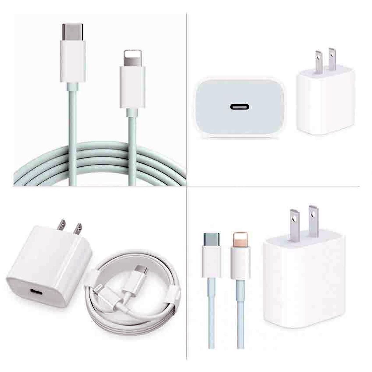 GENERICO - Cargador 20w+cable 2m Usb-c Para iPhone 14 13 12 11 Pro Max IPAD