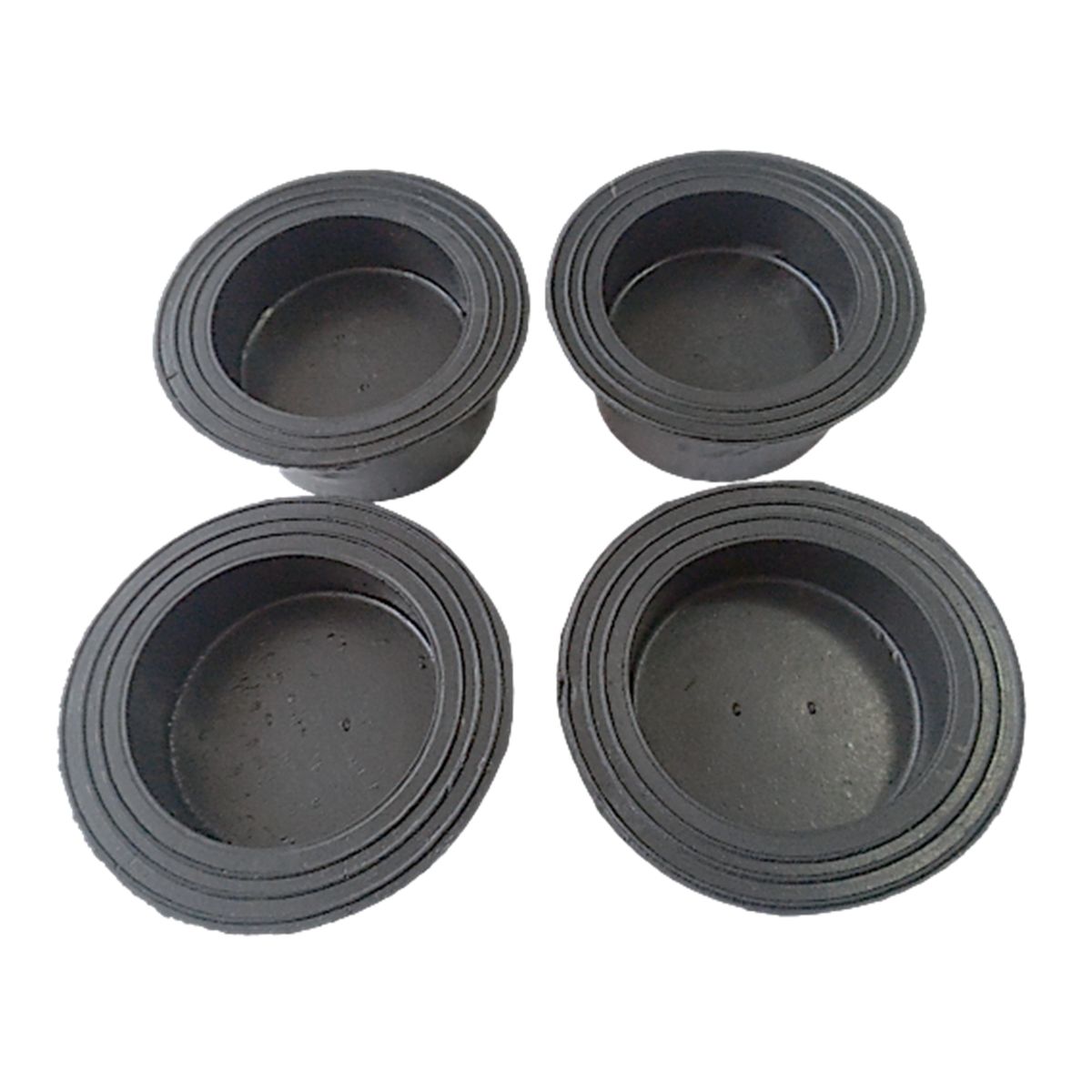 GENERICO - Juego Bases en Caucho Lavadora Electrodomesticos