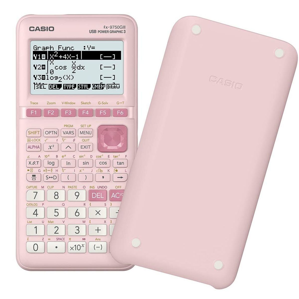 CASIO - Calculadora Gráfica Casio Fx-9750GIII Original Rosa