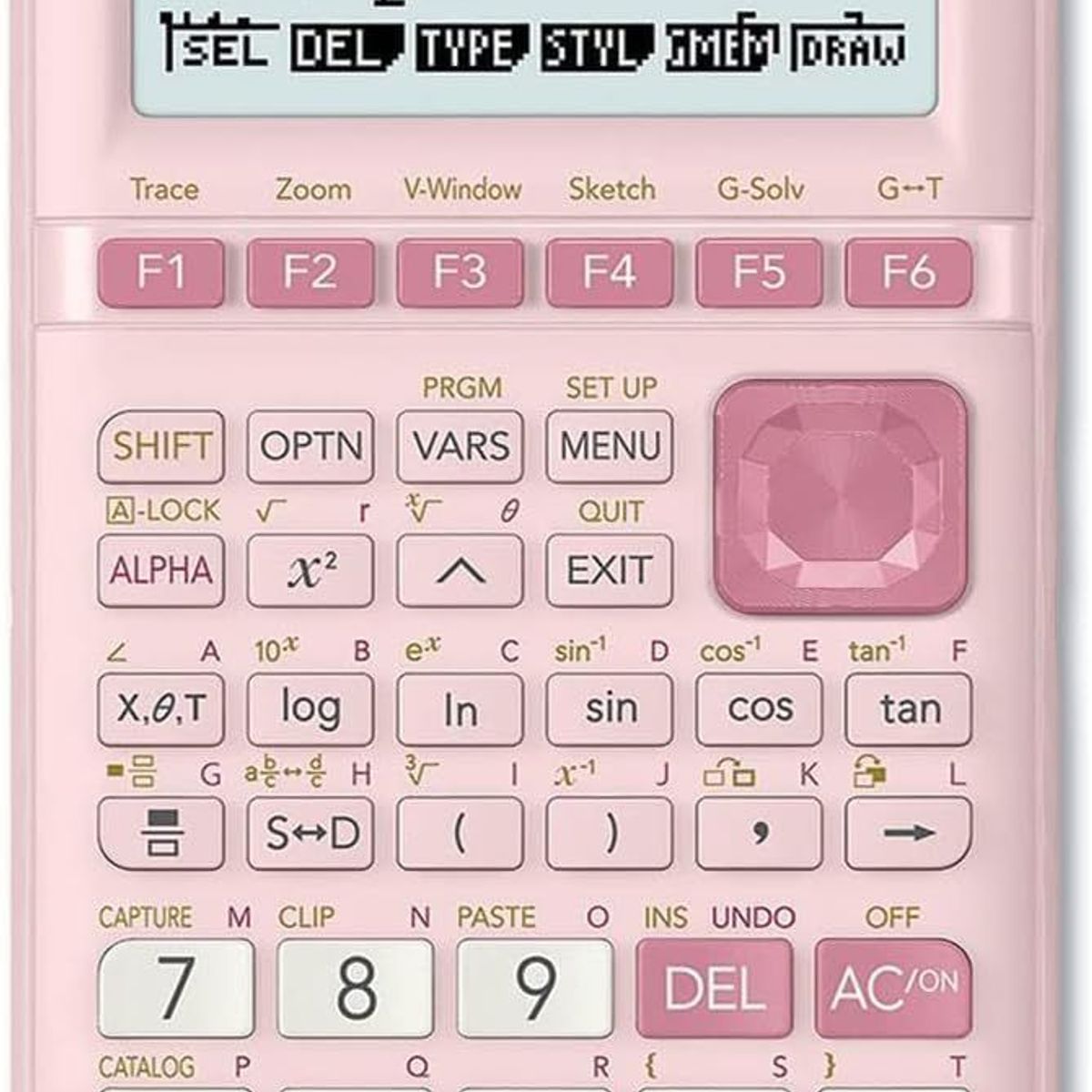 CASIO - Calculadora Gráfica Casio Fx-9750GIII Original Rosa