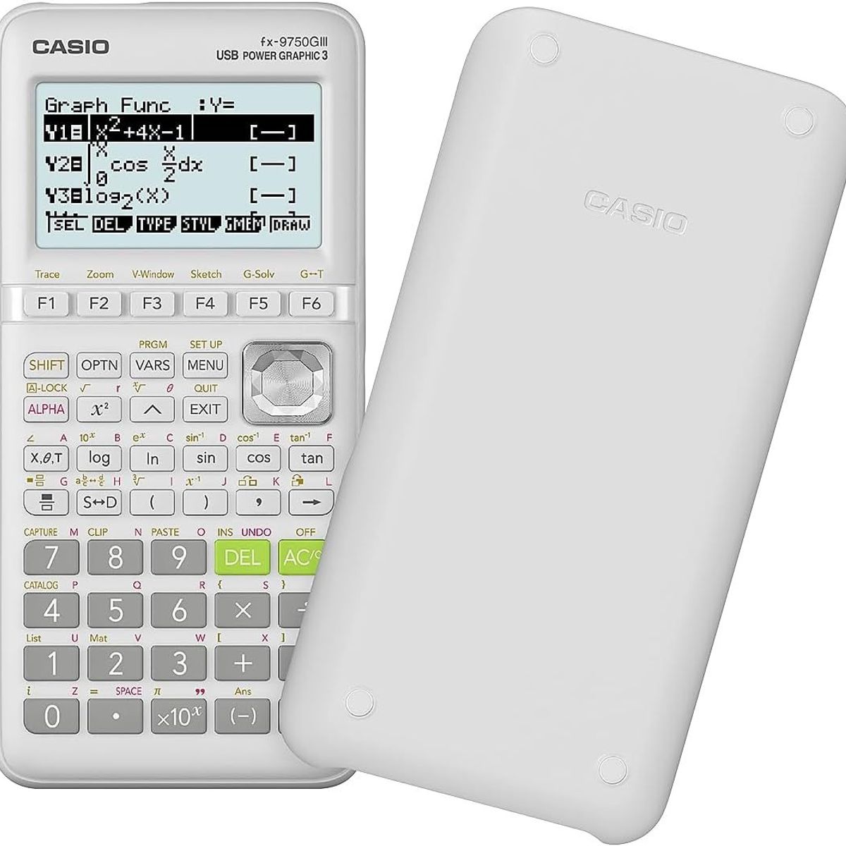 CASIO - Calculadora Gráfica Casio Fx-9750GIII Original Gris Claro