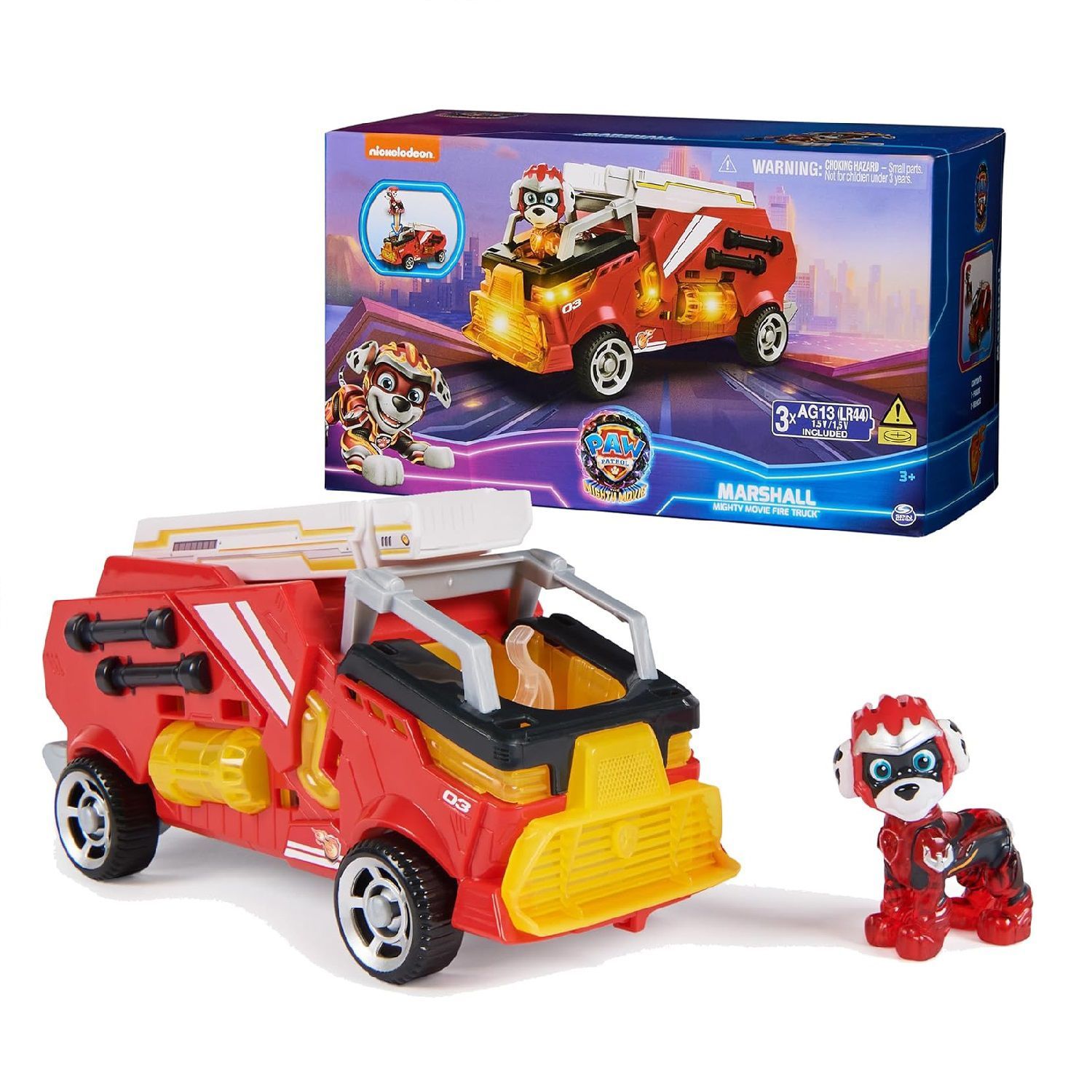 Mighty Pups Carro De Marshall Paw Patrol Paw Patrol Carritos