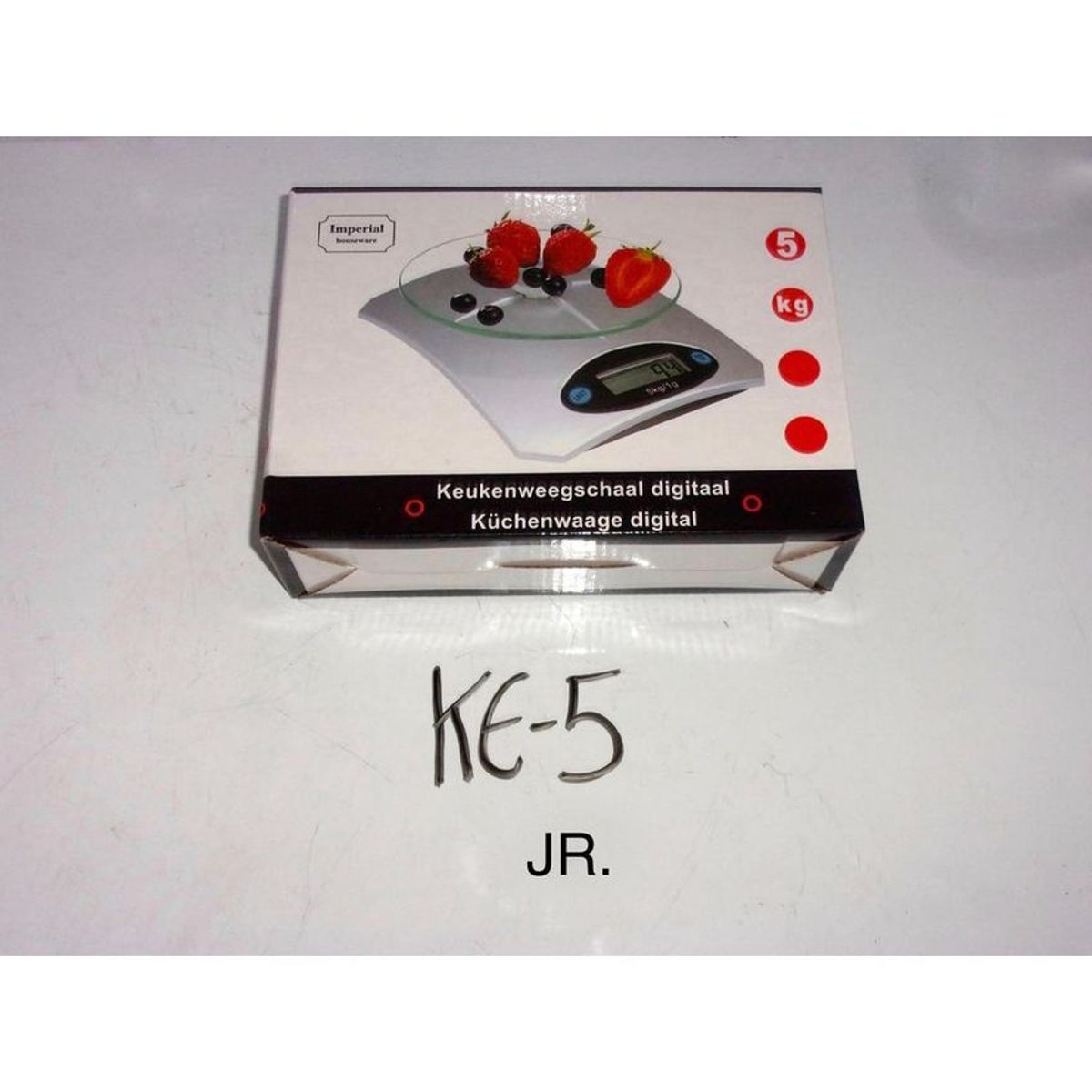 GENERICO - Báscula de cocina de 5 kg pesa gramera  pesa