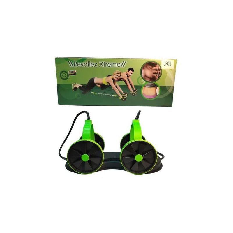 GENERICO - Revoflex extreme rueda de ejercicios abdominal fitness