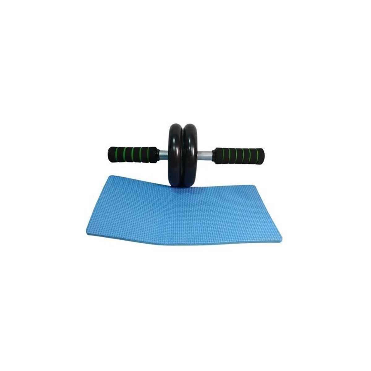 GENERICO - Rueda abdominal ejercicio fitness cuerpo doble rueda