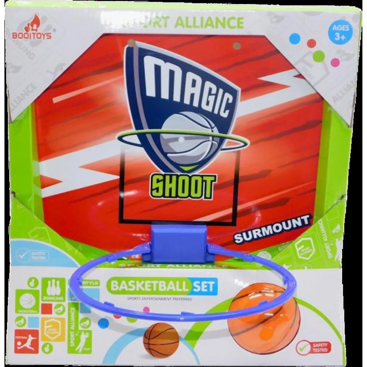 GENERICO - Cancha tablero basketball canasta encestar juguete