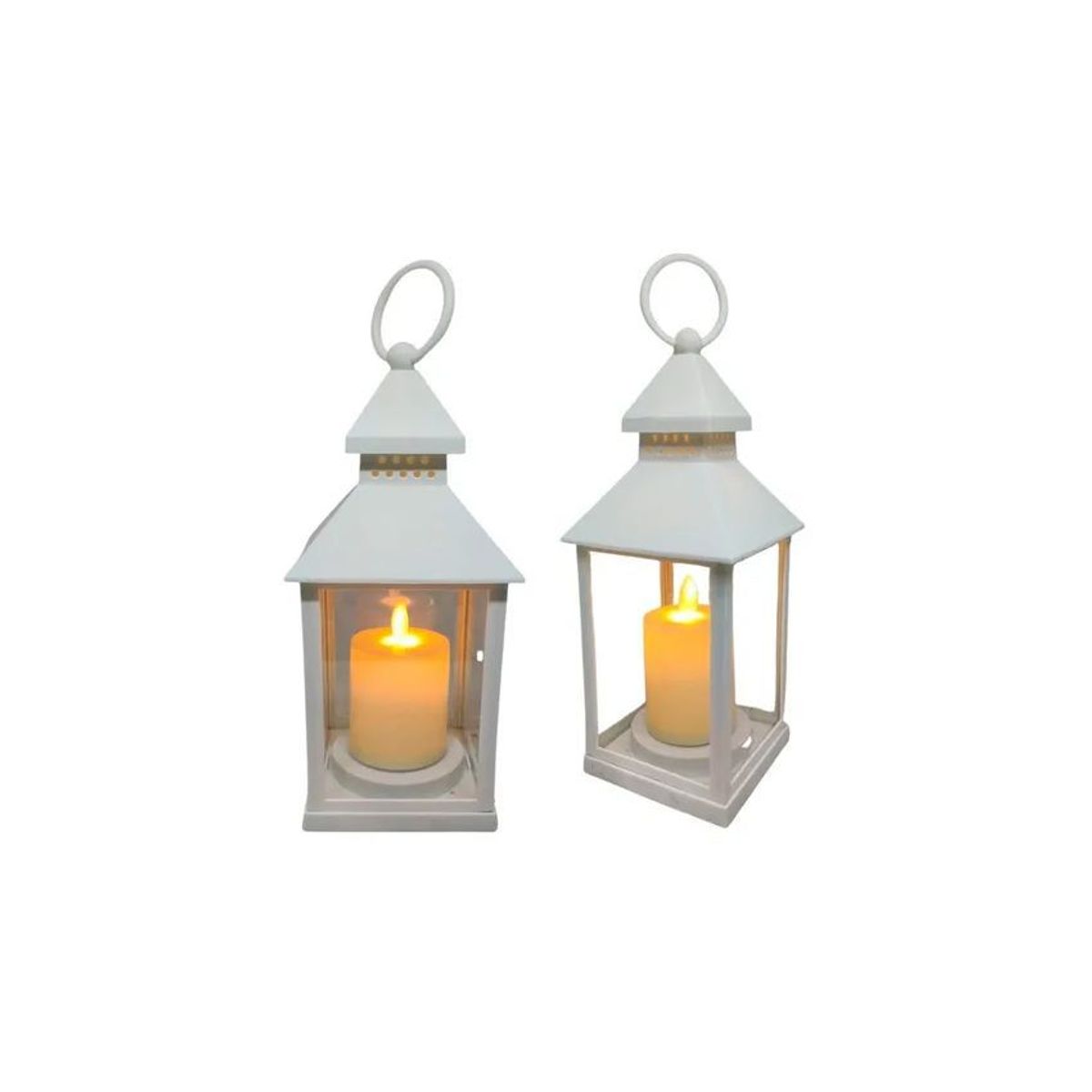 MAZUGI - Vela farol eléctrica led luz x2 und faroles lampara VE-14-55