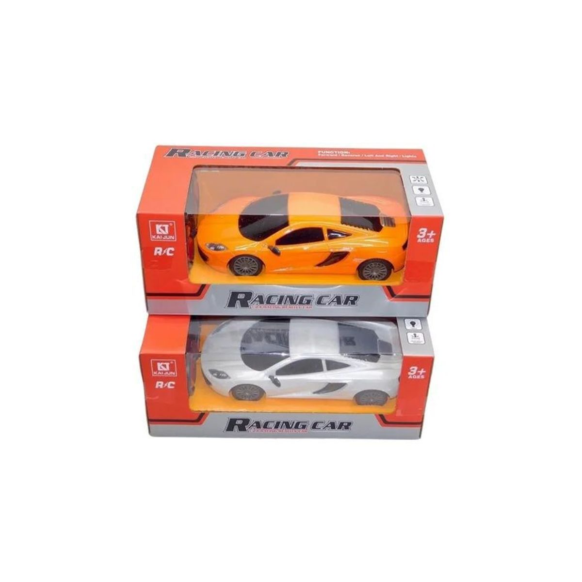 GENERICO - Carro deportivo a control remoto niños regalo 1:24 luces 3