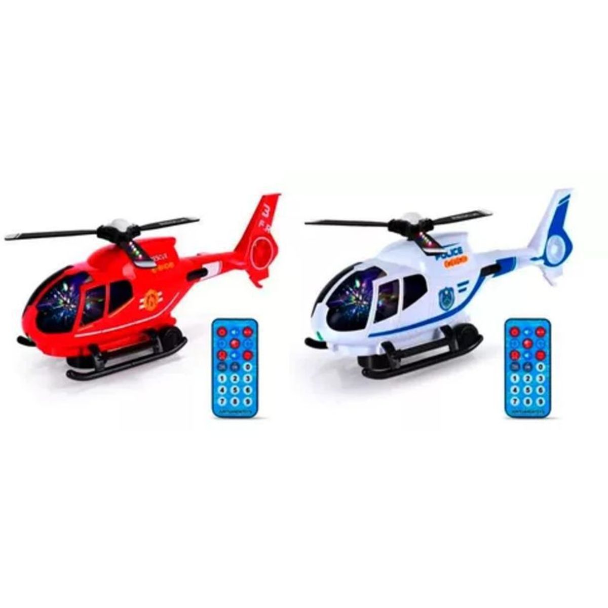 GENERICO - Helicóptero control remoto luces sonidos movimientos niños