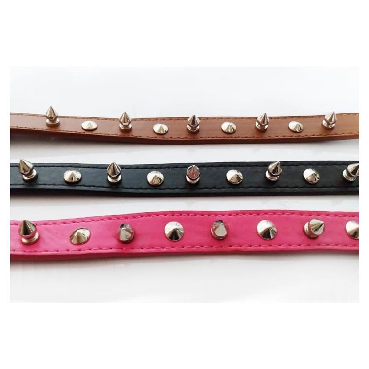 GENERICO - Mascotas correa collar taches perros gatos animales