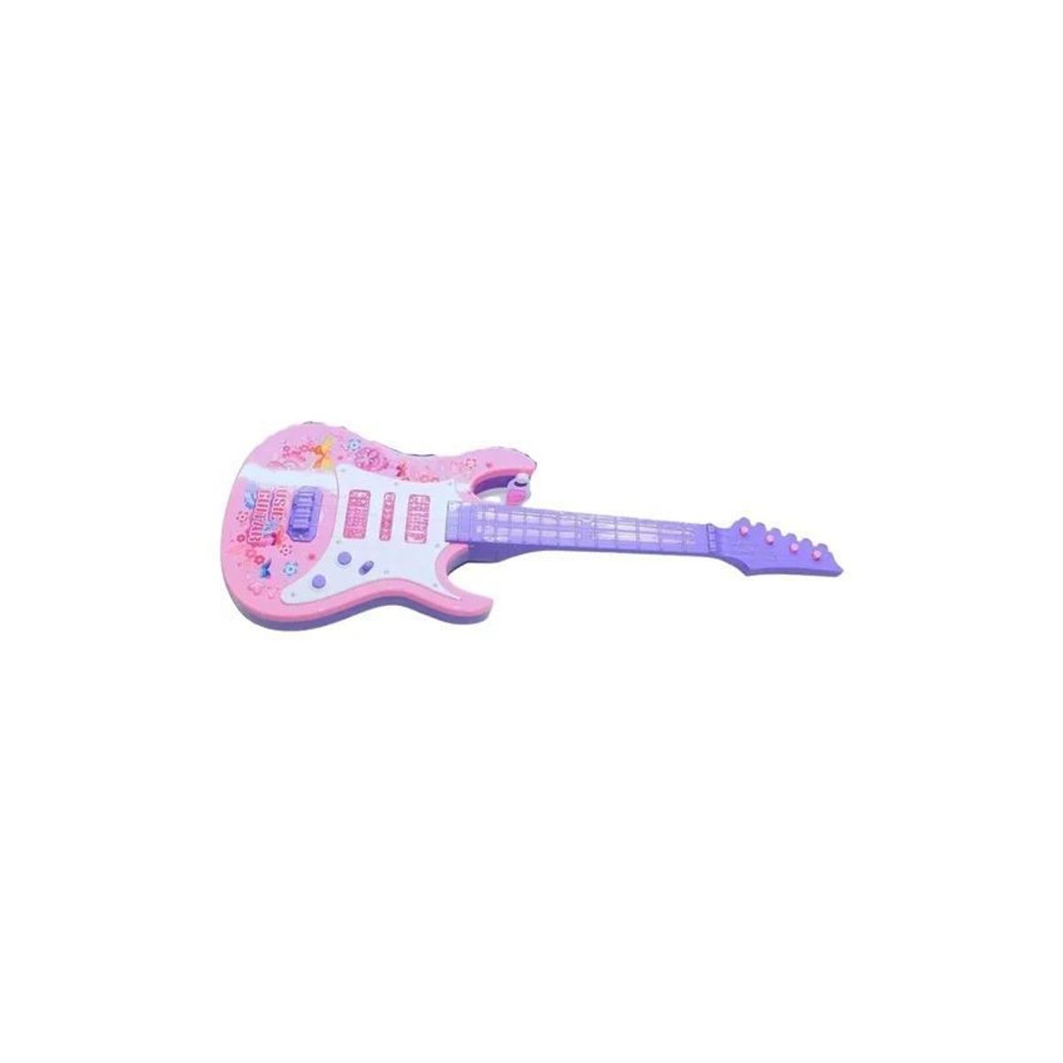 MAZUGI - Guitarra rock juguete luces sonidos instrumento musical niña