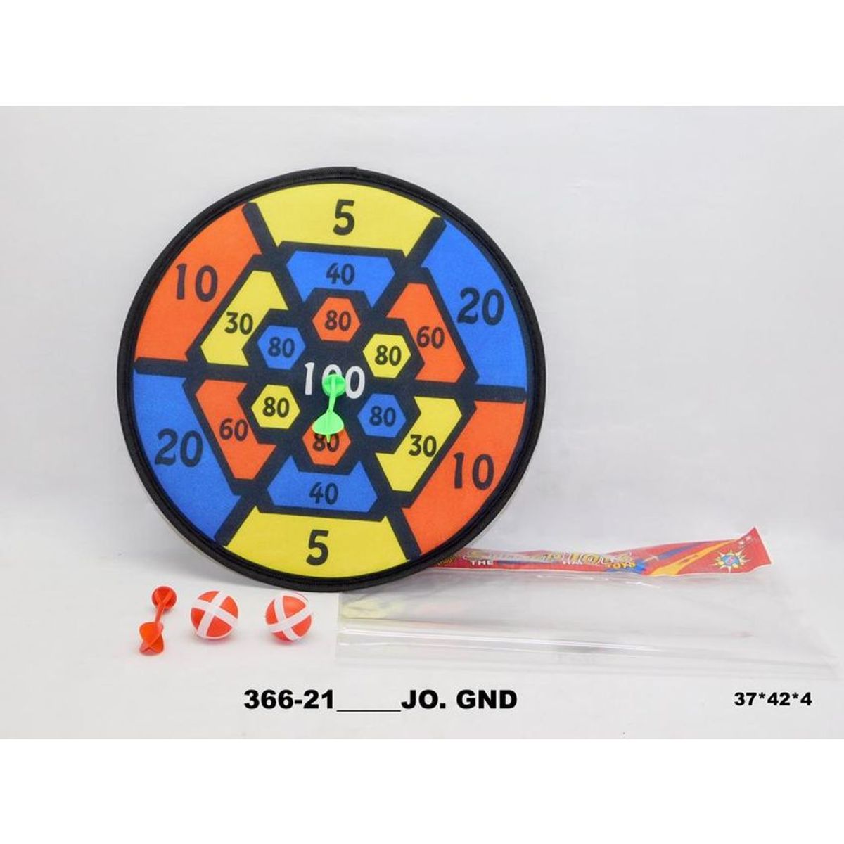 GENERICO - Tablero de espuma dardos y pelotas para pegar puntería juego juguete