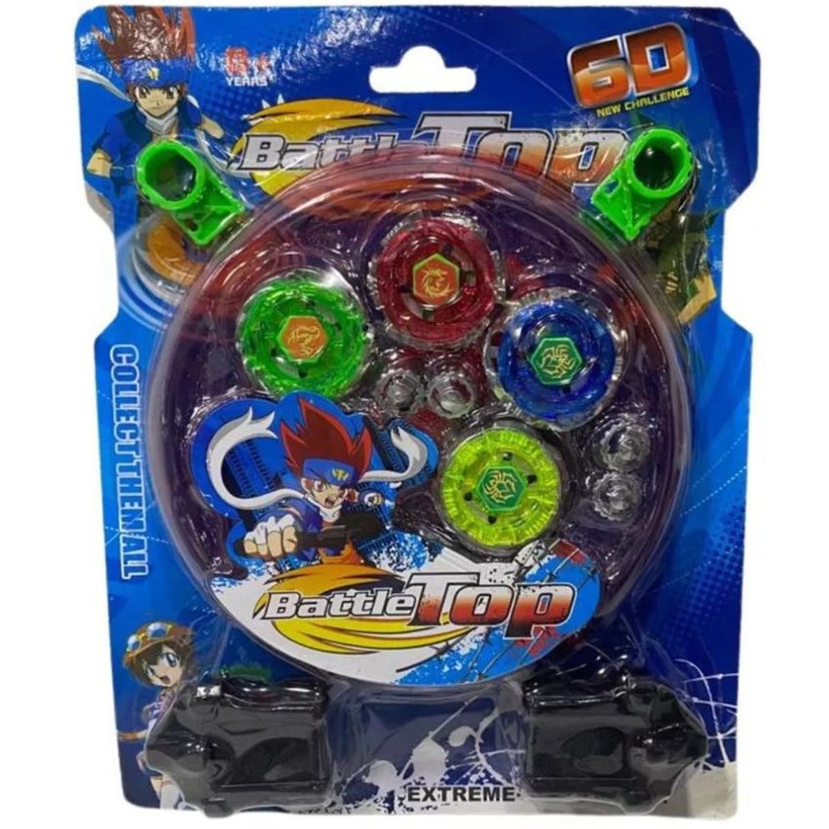MAZUGI - Stadio de batalla beyblade generico +dos beyblade juguete