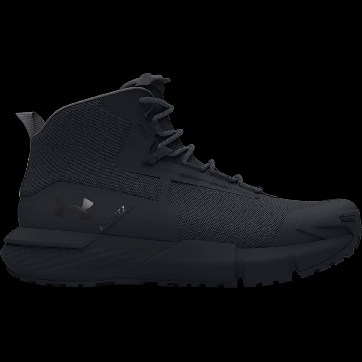 UNDER ARMOUR - UA Charged Valsetz Mid Tenis negro de hombre para outdoor