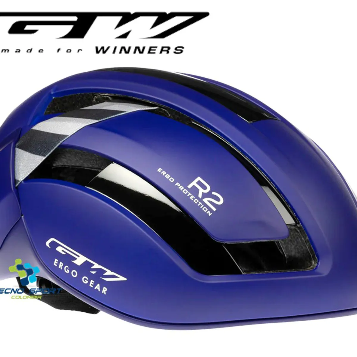 GW - Casco Bicicleta Gw Ciclismo Ruta R2 Ajustable