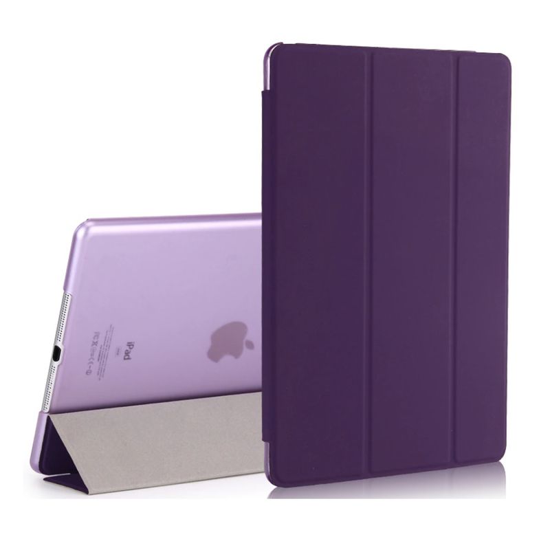 GENERICO - Estuche Protector Smart Cover Para iPad 10.2 7a 8a 9a Gen - Morado