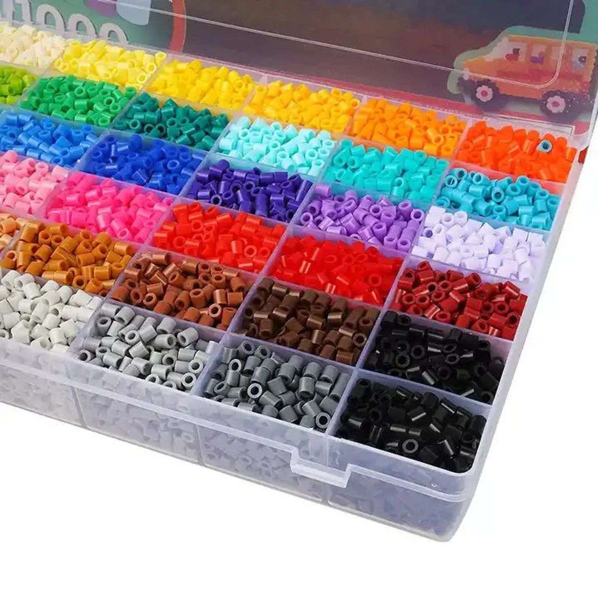 ARTKAL - Kit Artkal Hama Beads 36 Colores Tableros y más 5mm Midi
