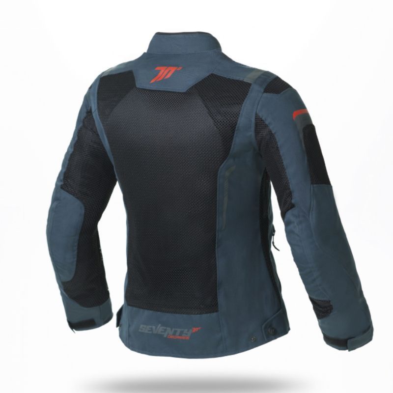 GENERICO - CHAQUETA MUJER TOURING AZUL MARINO  NEGRO TALLA M