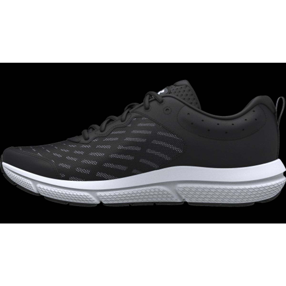 UNDER ARMOUR - UA Charged Assert 10 Tenis negro de hombre para correr