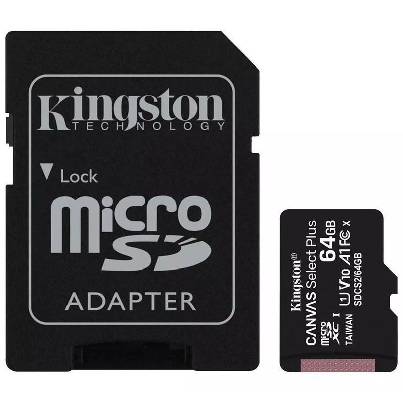 ONE PIXEL - Tarjeta De Memoria Kingston SD 64GB