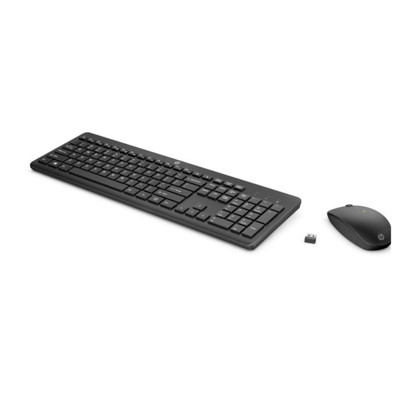 HP - Combo Teclado y Mouse Inalámbrico Hp 235 Negro